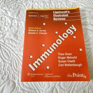 Lippincotts Illustrated Reviews Immunology Paperback 2008